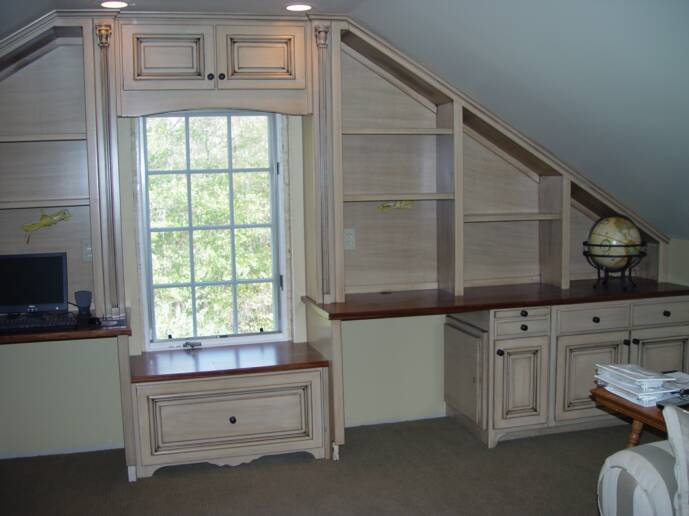 Bedroom shelving and storage