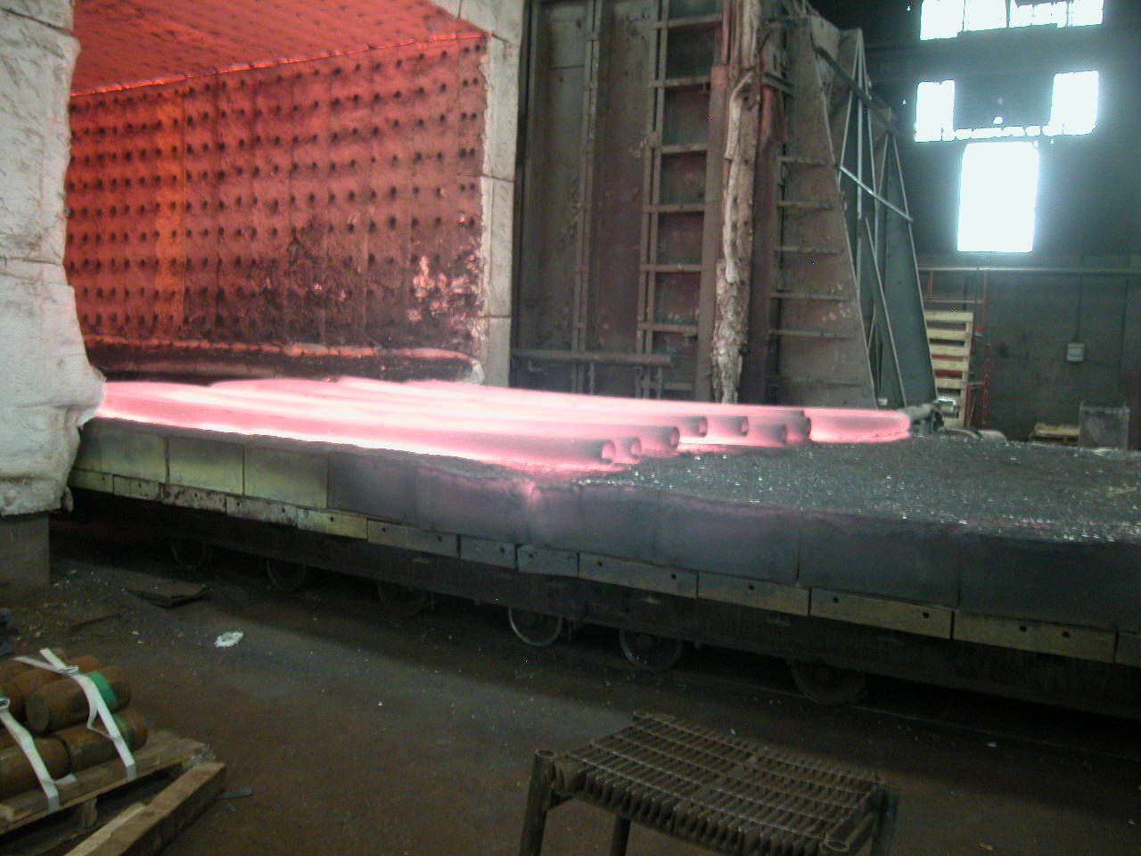 Metal heating treatment