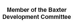 Member of the Baxter Development Committee