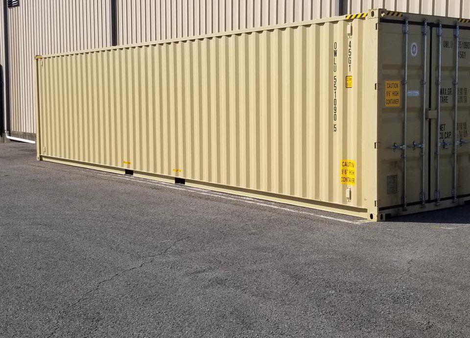 Empty Shipping Container