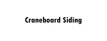 Craneboard Siding