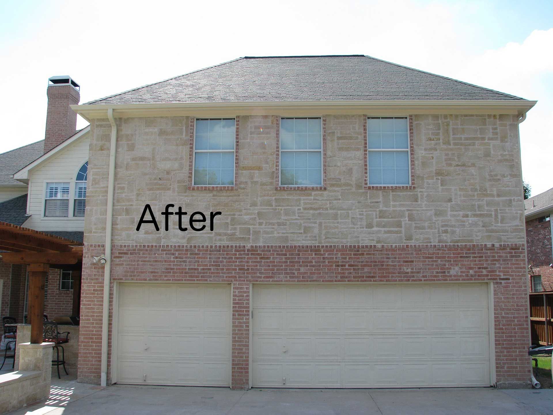 After image of the two-story project