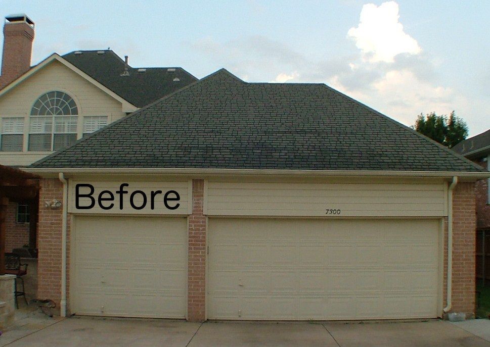 Before image of the two-story project