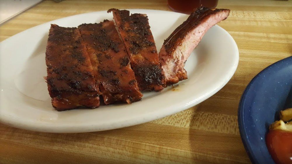 My Place Bar-B-Que West  food