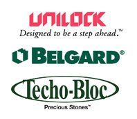 Unilock, Belgard, Techo-Bloc