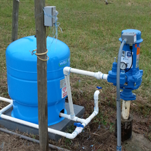 blue well pump