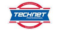 TechNet Professional Automotive Service logo. Blue and white shield with 
