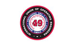 The logo for the international union of operating engineers