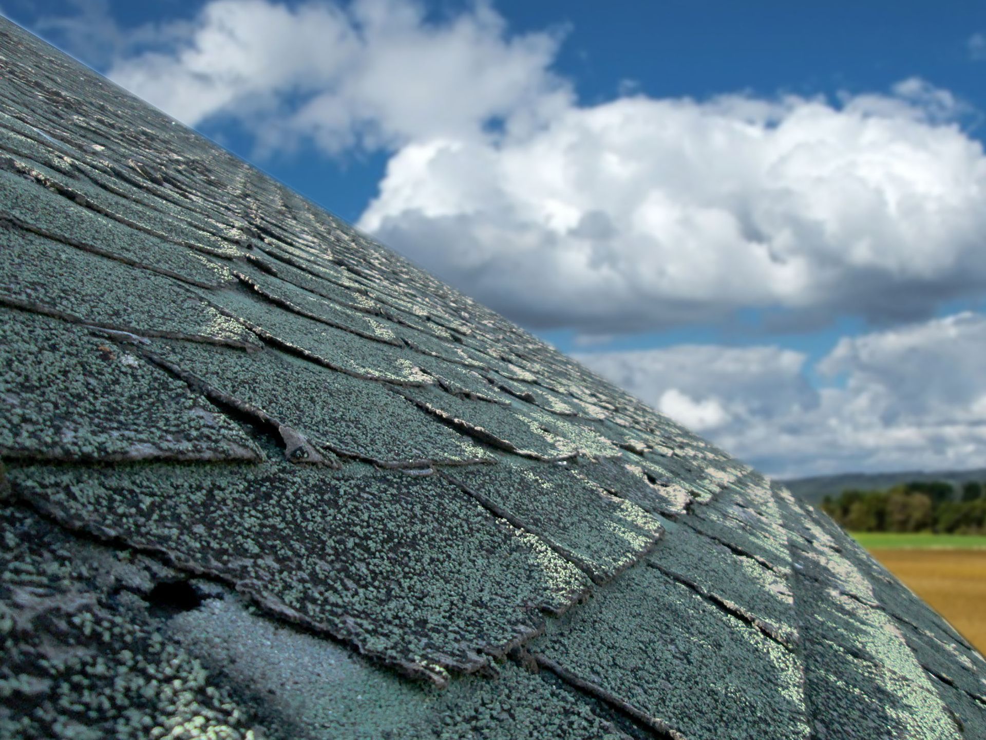 Hail damage roof inspection Aurora CO