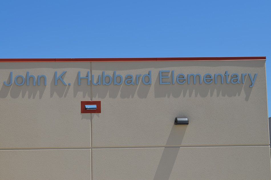 Hubbard Elementary Sign