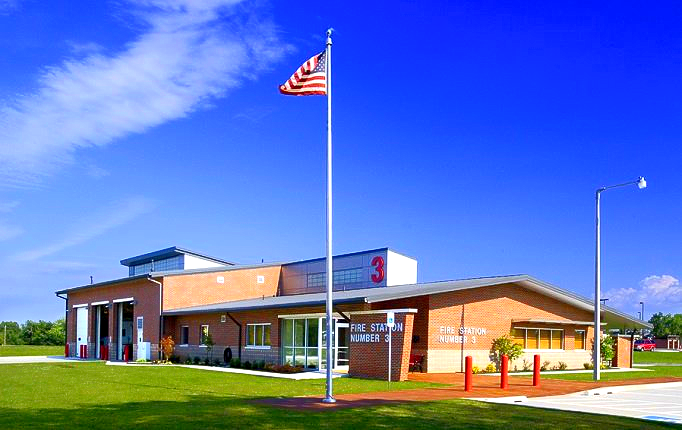 Norman Fire Station Exterior