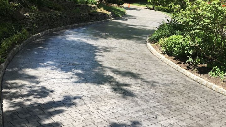 brick paver installation