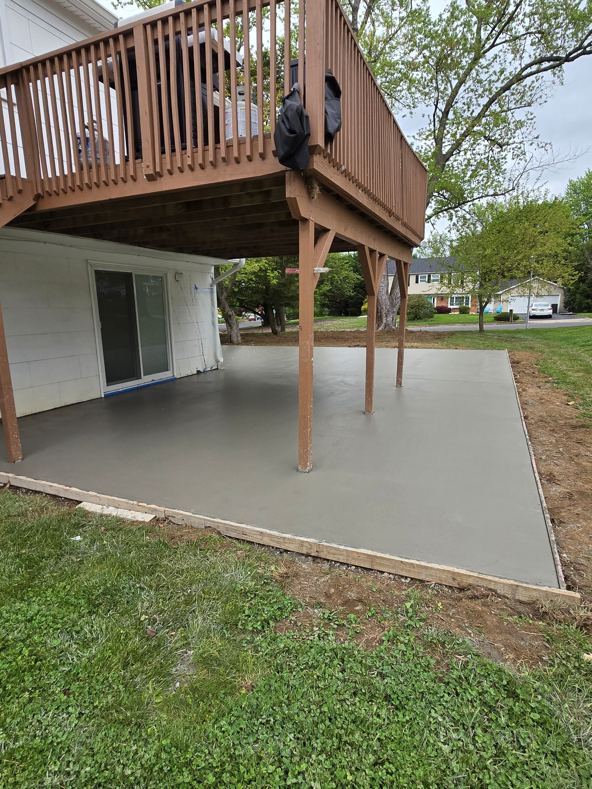 Concrete slab construction