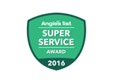 2016 Angie's List Super Service Award