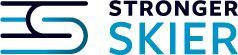 A logo for a company called Stronger Skier.