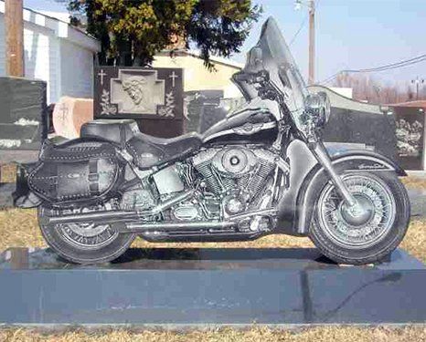 Motorcycle monument