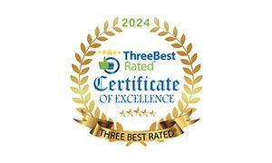 Three Best Rated Certificate of Excellence 2024