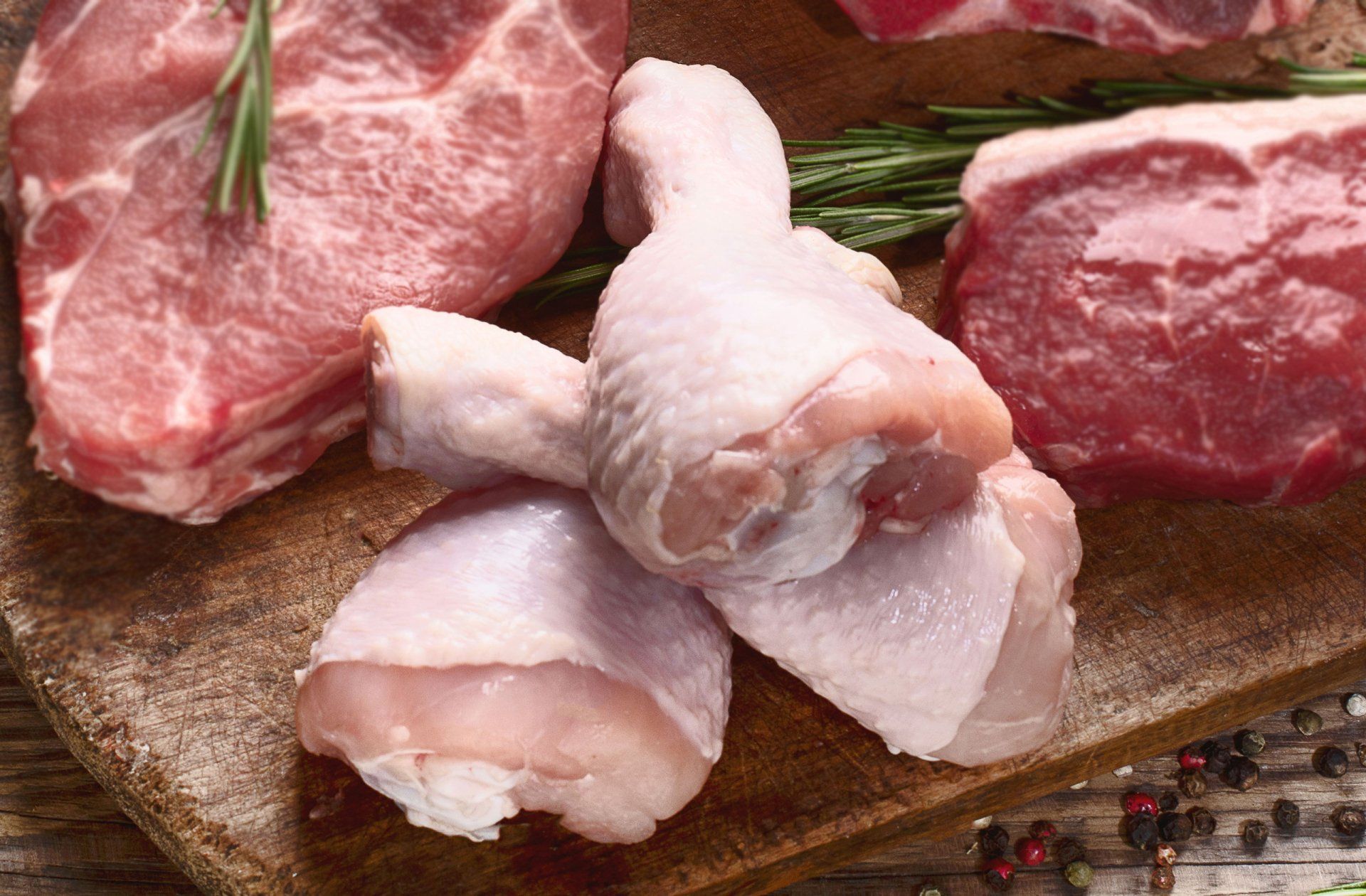 Fresh chicken