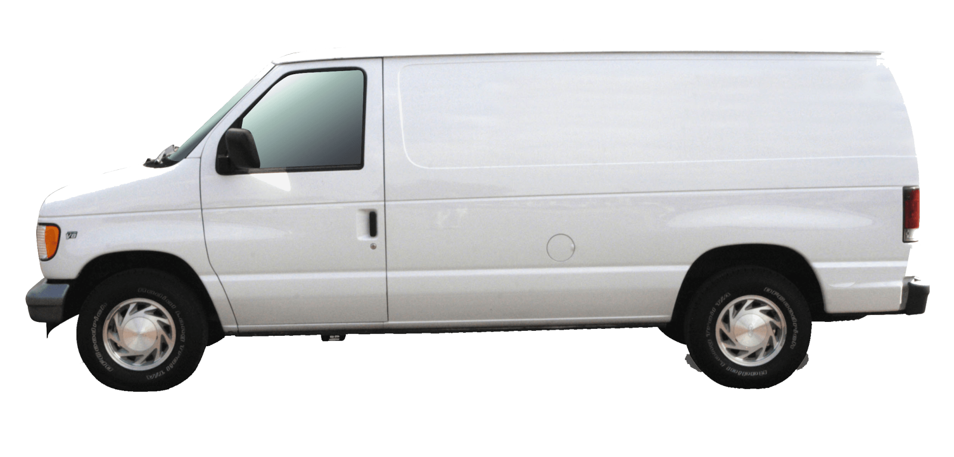 white service truck