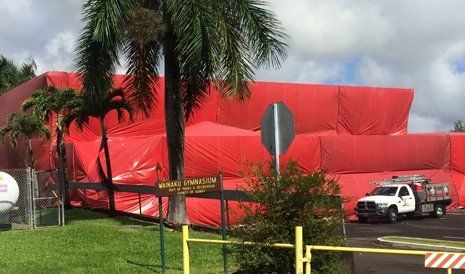 Tent fumigation