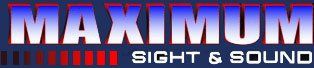Maximum Sight & Sound Logo