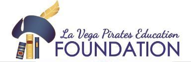 A logo for the la vega pirates education foundation
