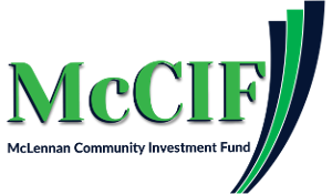 A logo for the mclannan community investment fund