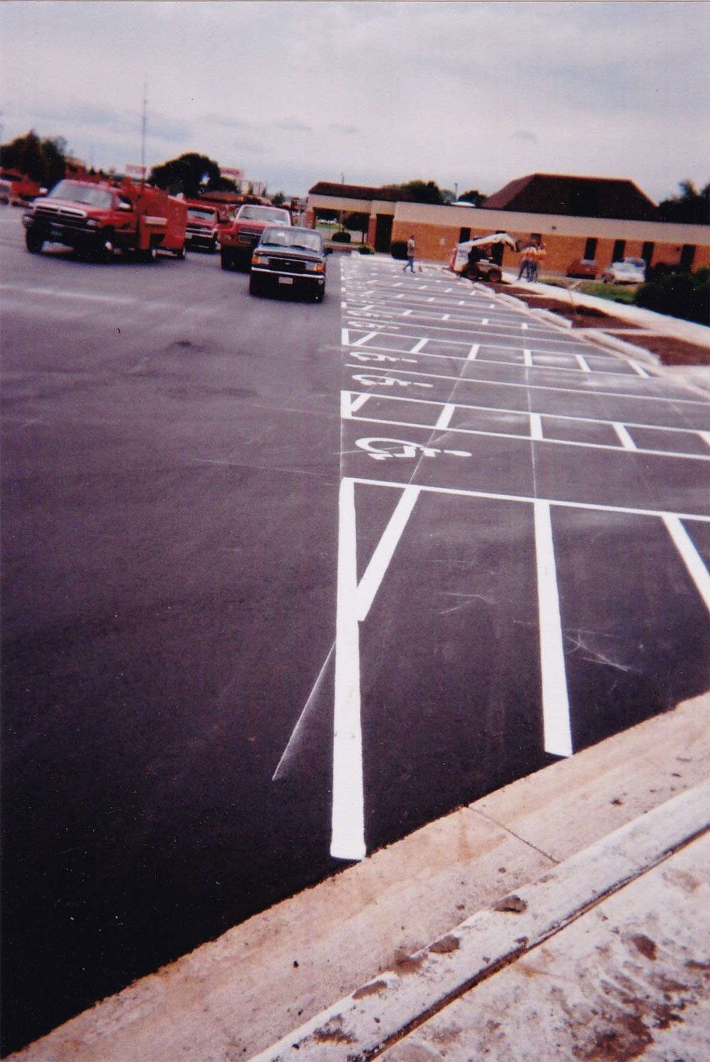 Striping and patching