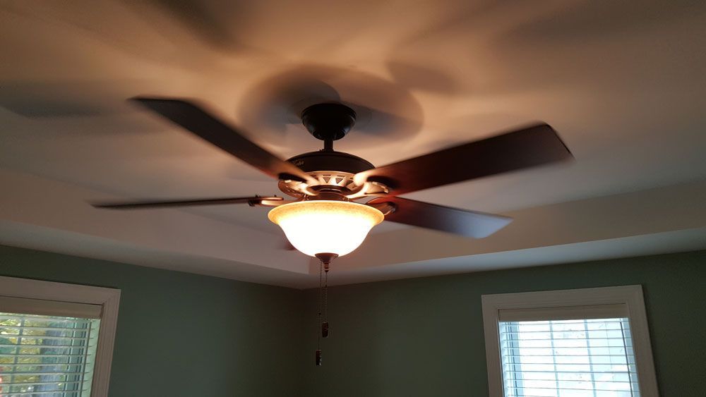 Installed New Ceiling Fan