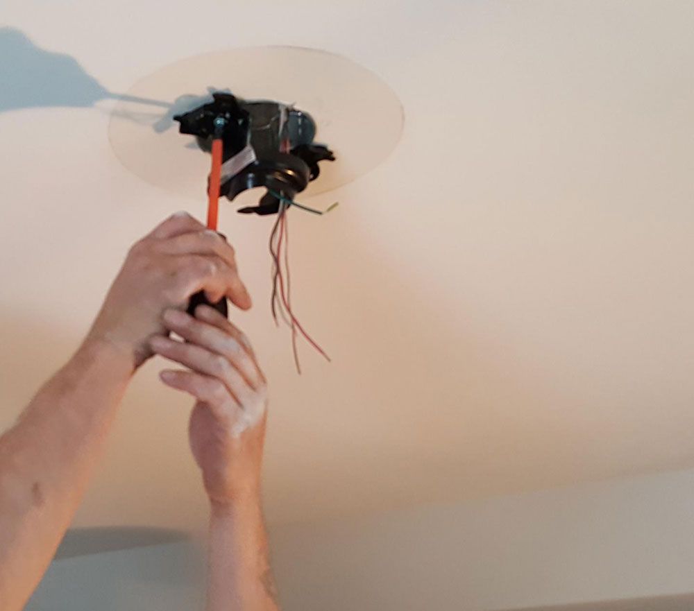 Installed New Ceiling Fan