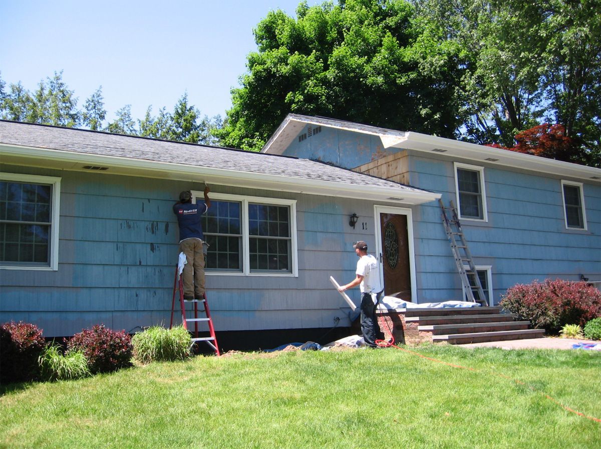 Paint House & New Shutters