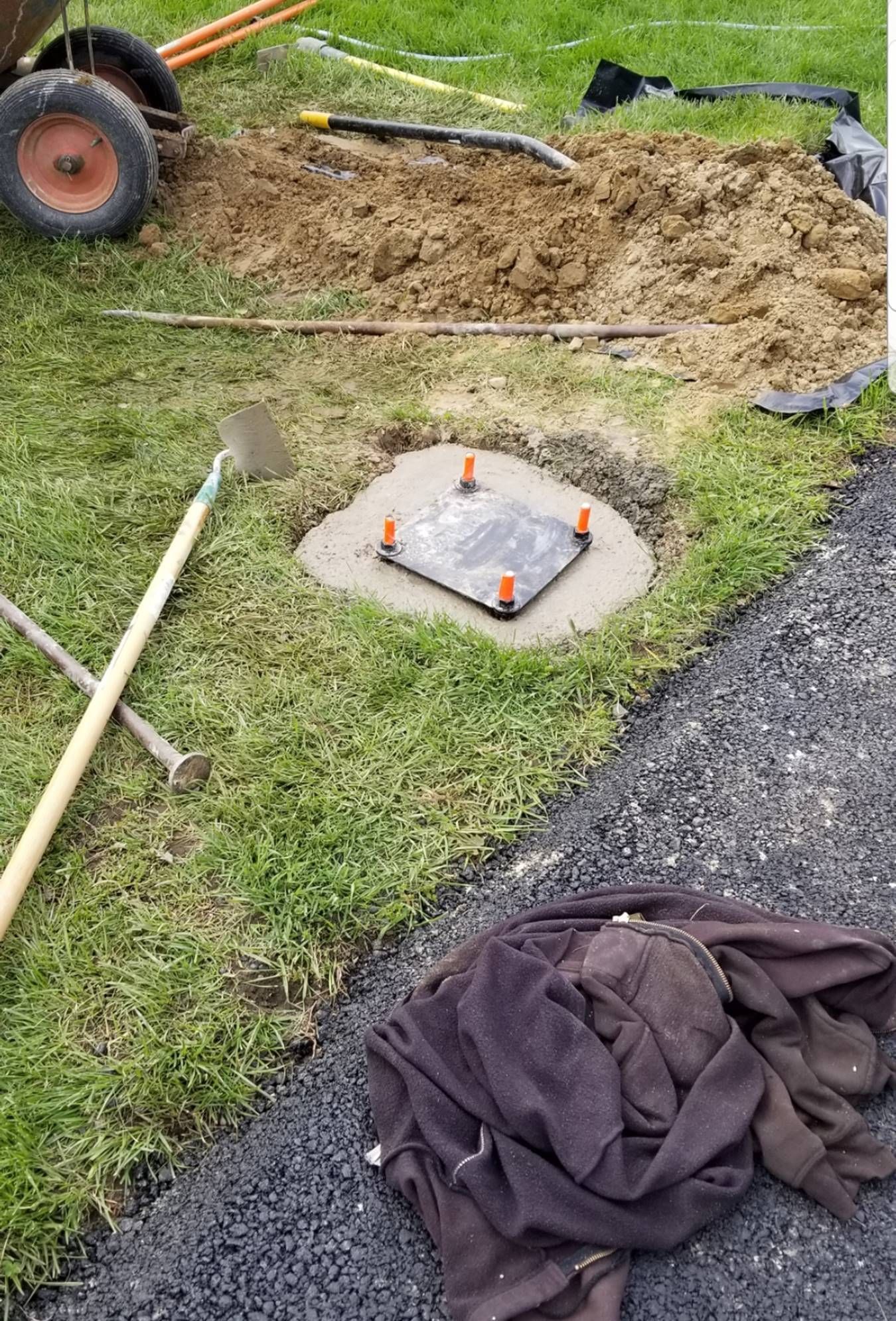 Basketball Hoop Installed