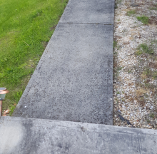 Power Washing Concrete