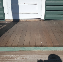 Deck Repairs and Restraining
