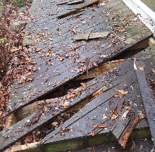 Rotten Decking Replaced