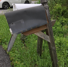 Mail Box Post Replaced