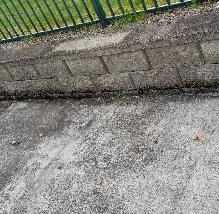 Power Wash Pool Area