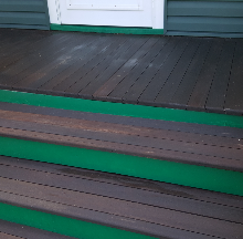 Deck Repairs and Restraining