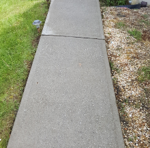 Power Washing Concrete