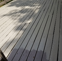 Deck Floor Cleaning and Painting