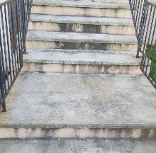 Power Washing Concrete