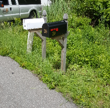 Mail Box Post Replaced