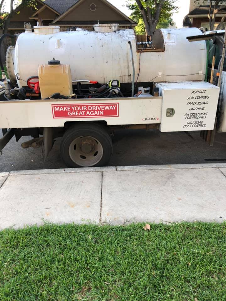 Sealcoating and dust control services