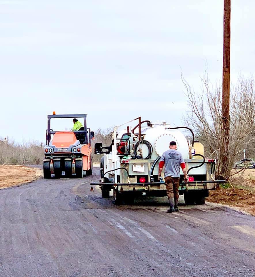 Sealcoating and dust control services