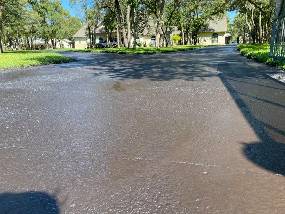 Sealcoating and dust control services