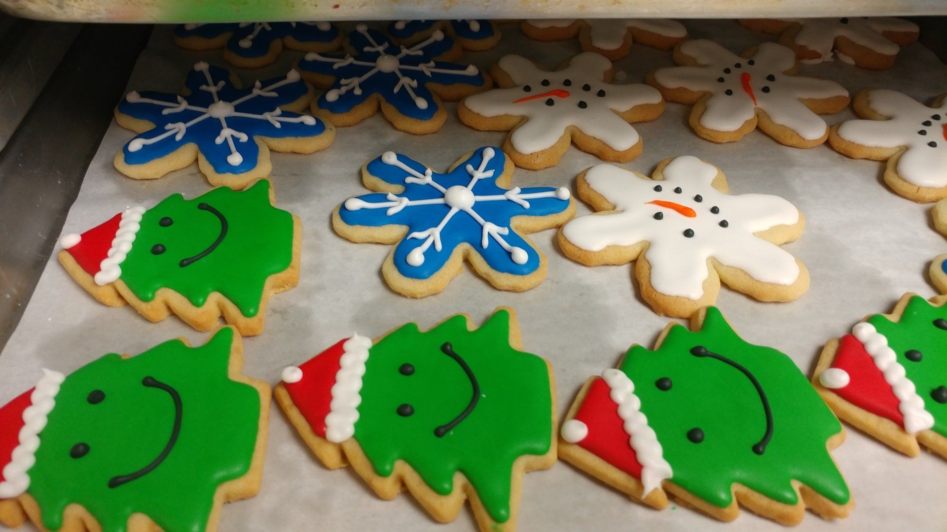 Holiday cookies