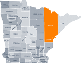 Hietala Plumbing & Heating - Service area map