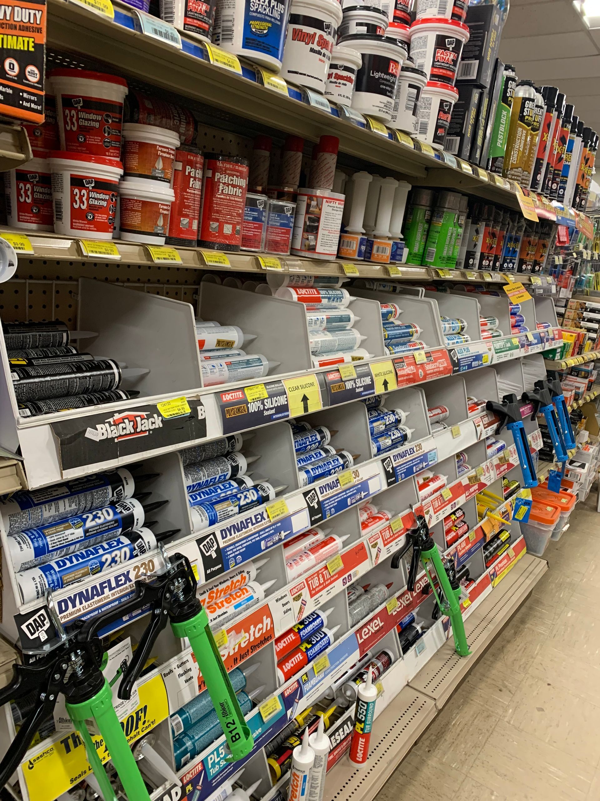 A store aisle filled with lots of different types of products