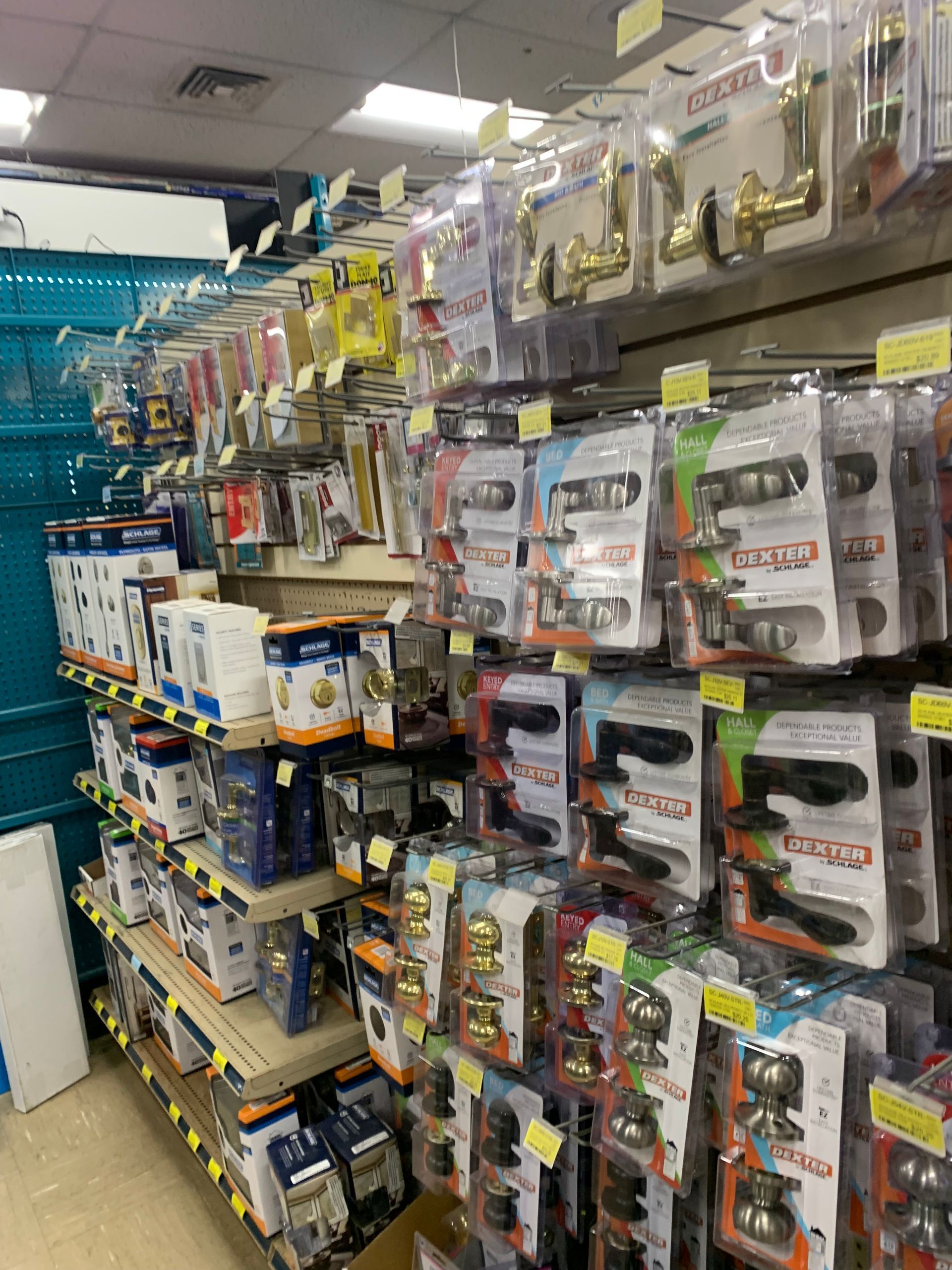 A store filled with lots of different types of hardware