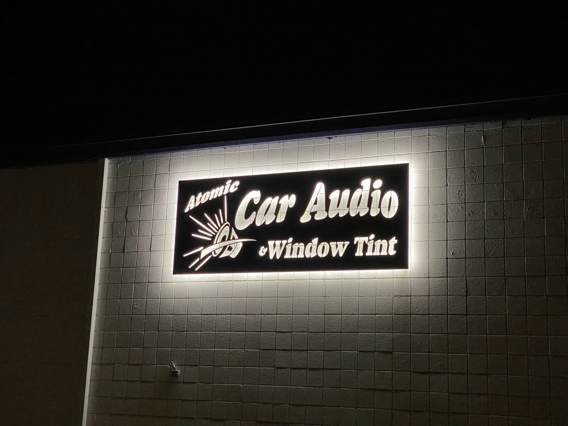 Illuminated sign for 